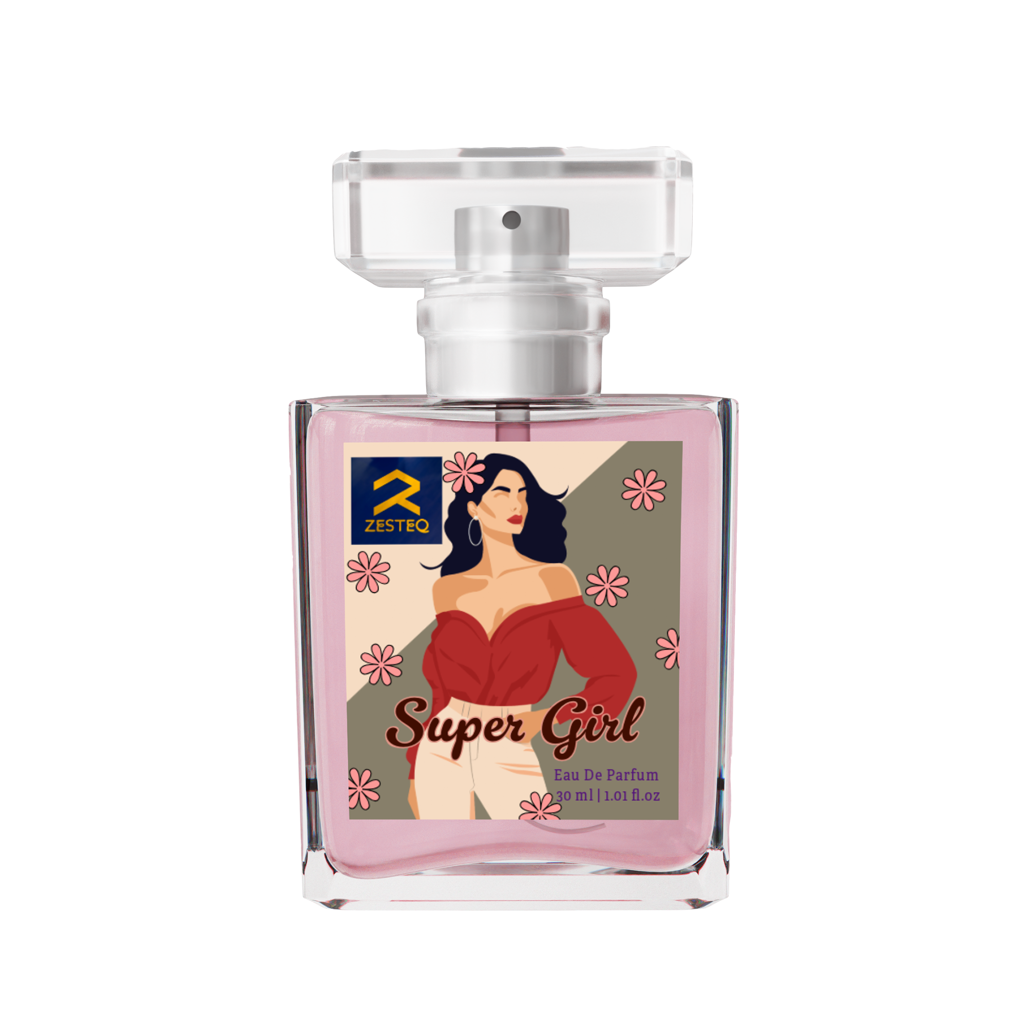 Zesteq Super Girl Eau de Parfum (30 ml ) | Sweet & Innocent Perfume for Women