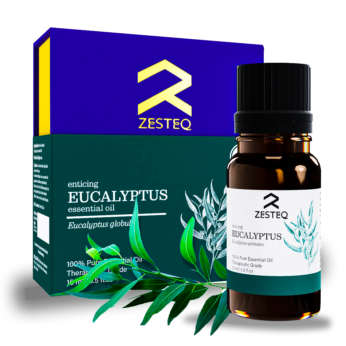 Enticing Eucalyptus Essential Oil - Essential Oils - Zesteq