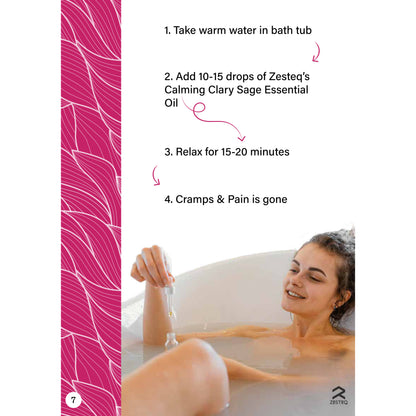 How to use Zesteq Clary Sage Essential Oil