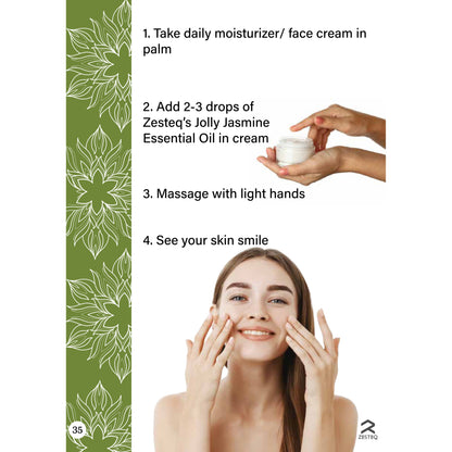 How to use Zesteq Jasmine Essential Oil