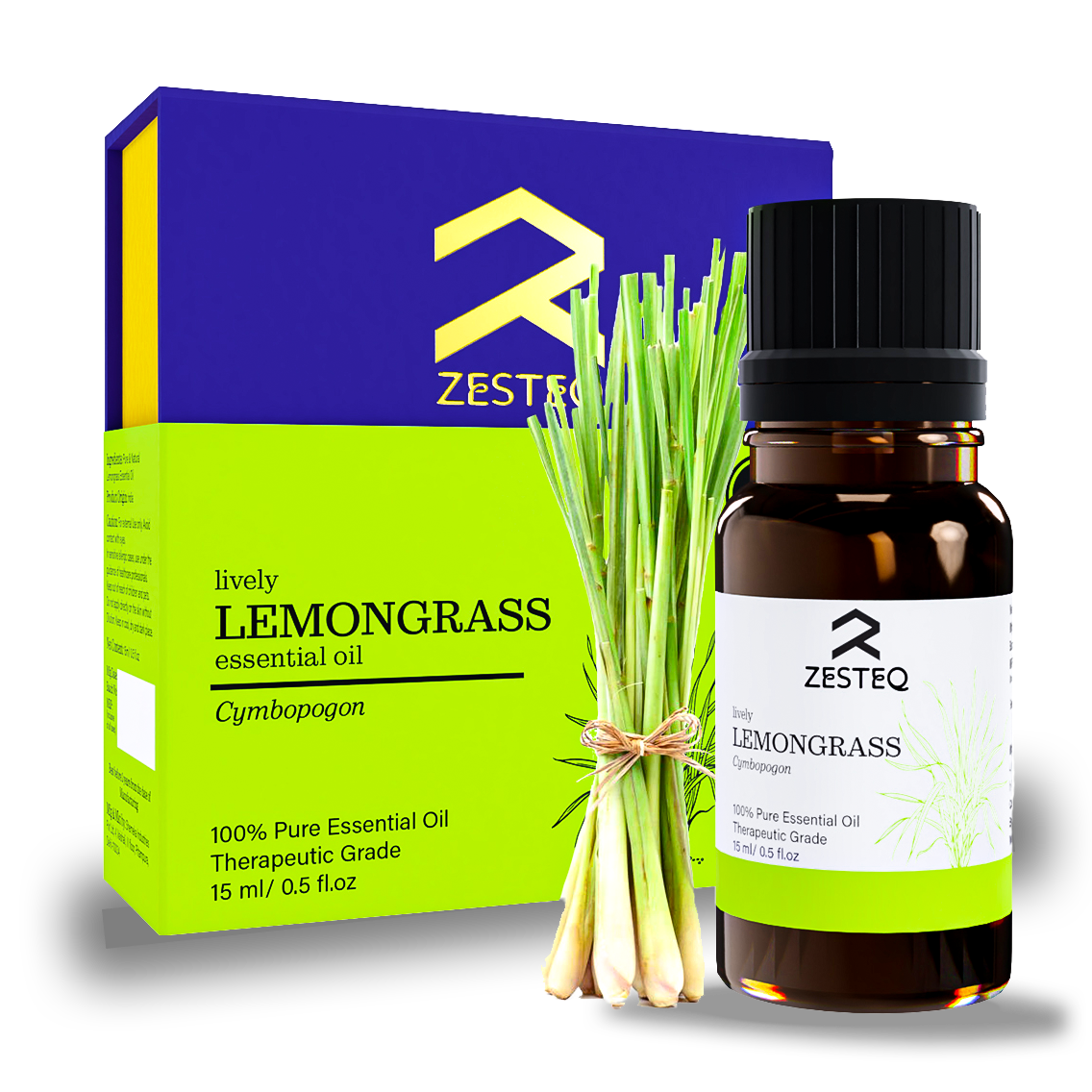 Lively Lemongrass Essential oil - Essential Oils - Zesteq