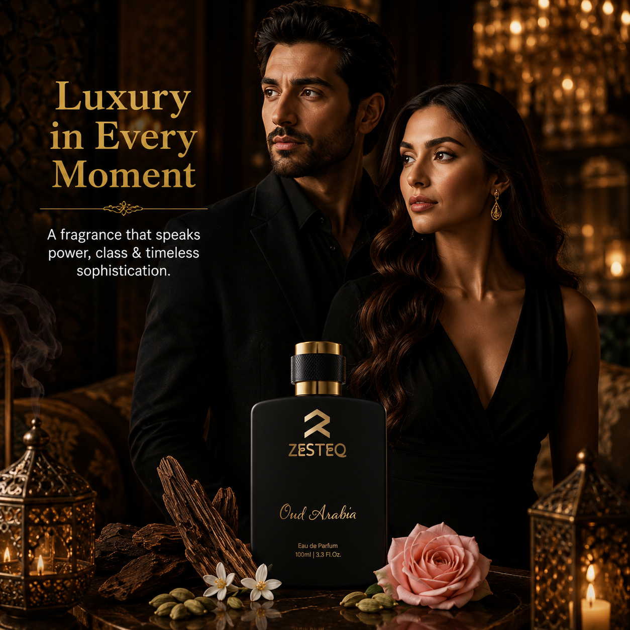 Oud Arabia Luxury Perfume, Unisex, Perfume for men, Perfume for women (100 ml)