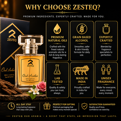 Oud Arabia Luxury Perfume, Unisex Original Signature Perfume(30 ml)