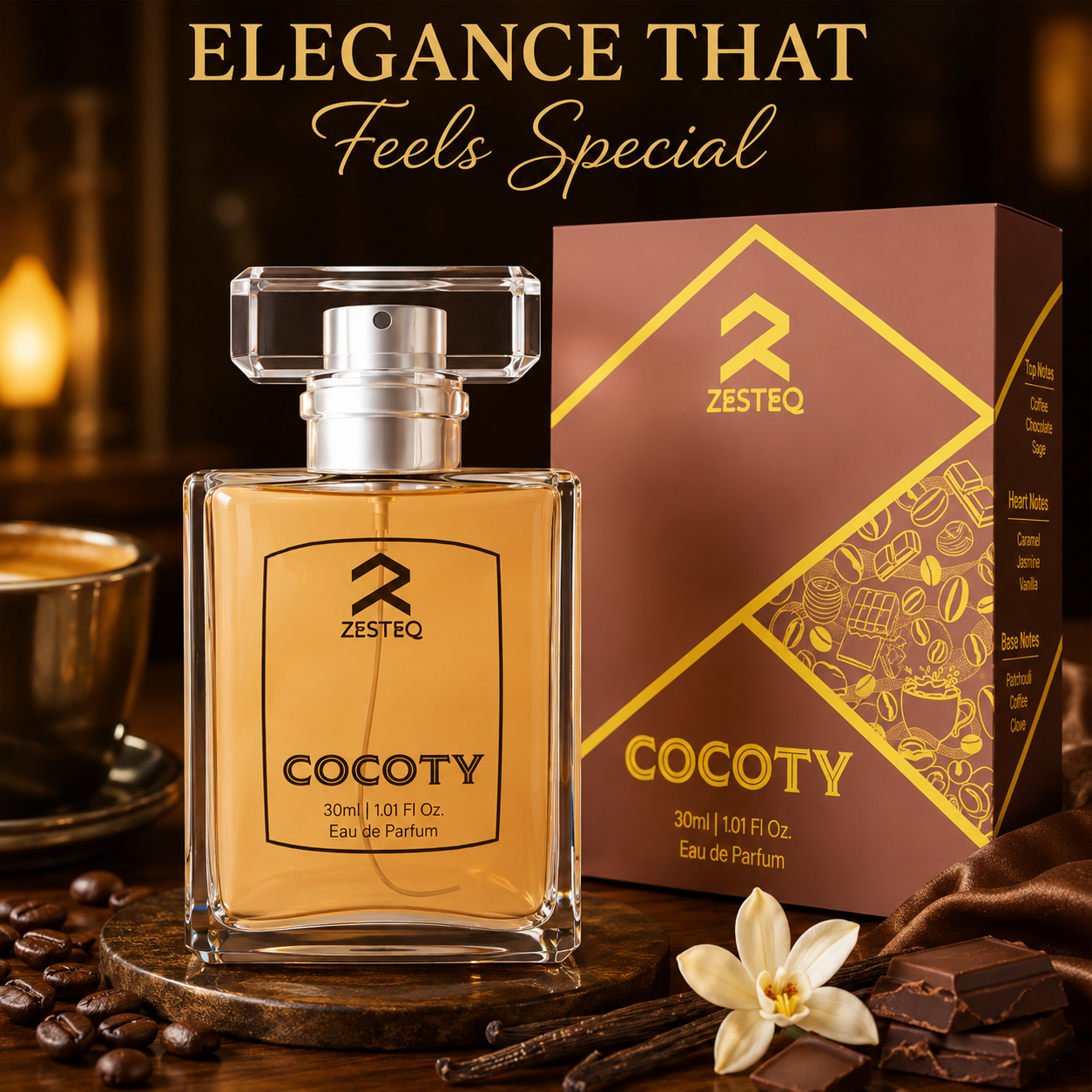 Cocoty Signature Perfume, Longlasting perfume for men, Perfume for women, Unisex (30 ml)