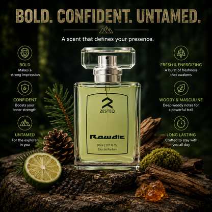 Rowdie Luxury perfume for men branded, Fragrance of smart man