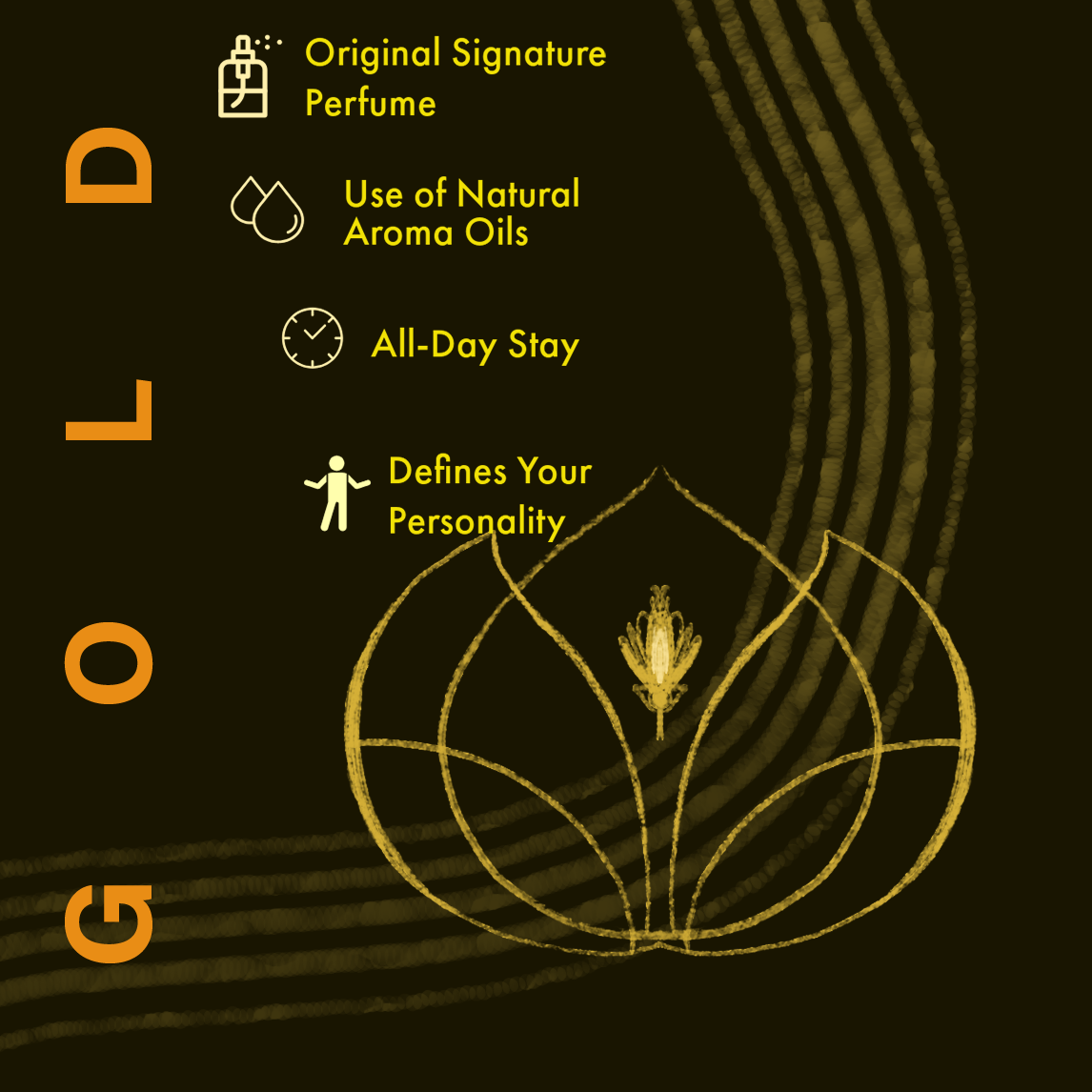 Zesteq Gold Eau De Parfum (30 ml)| Radiant &amp; Opulent Fragrance | A Touch of Luxury | Unisex