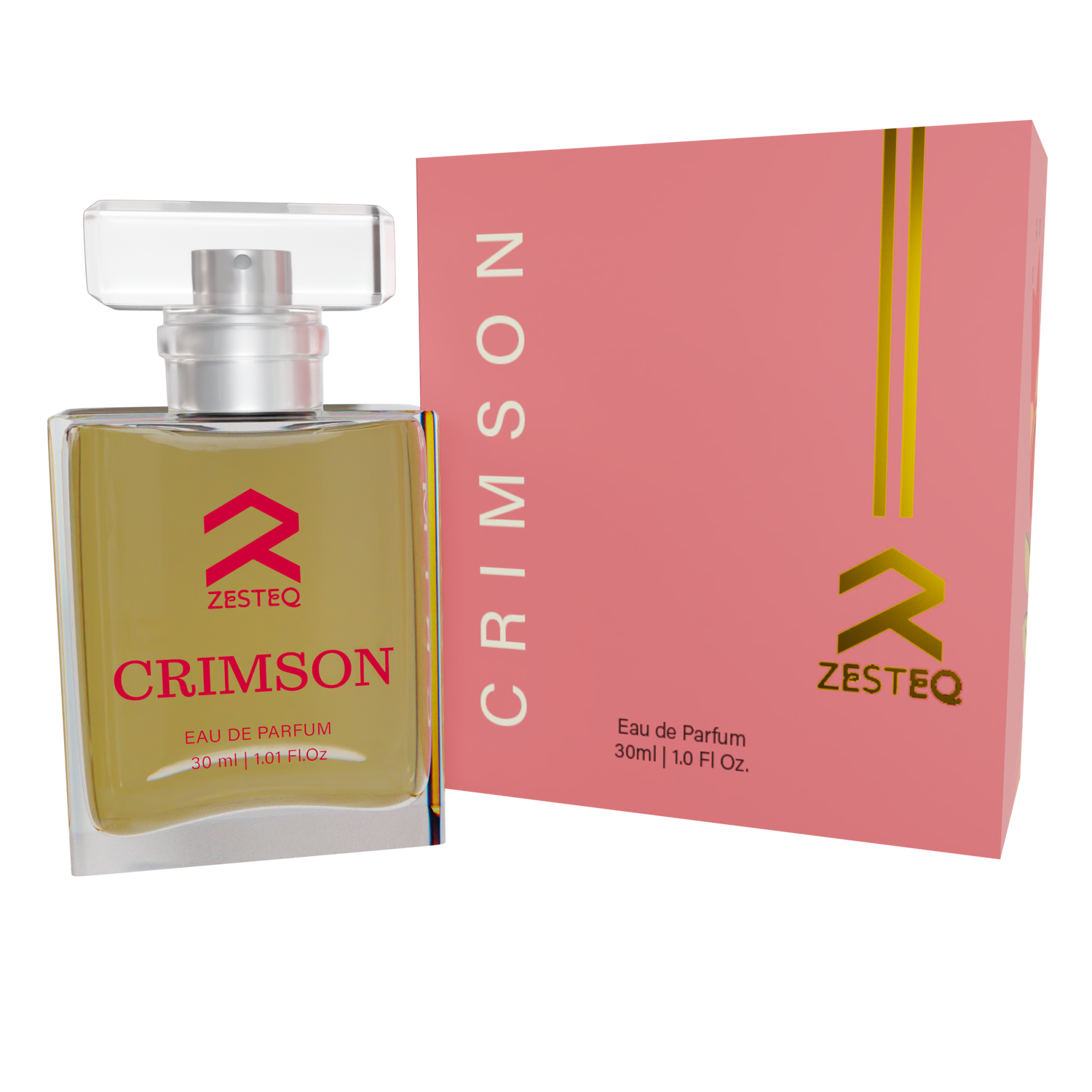 Zesteq Perfume Crimson EDP(30 ml) | Passionate &amp; Vibrant Fragrance | Captivating &amp; Long-Lasting |Perfume for Women long lasting