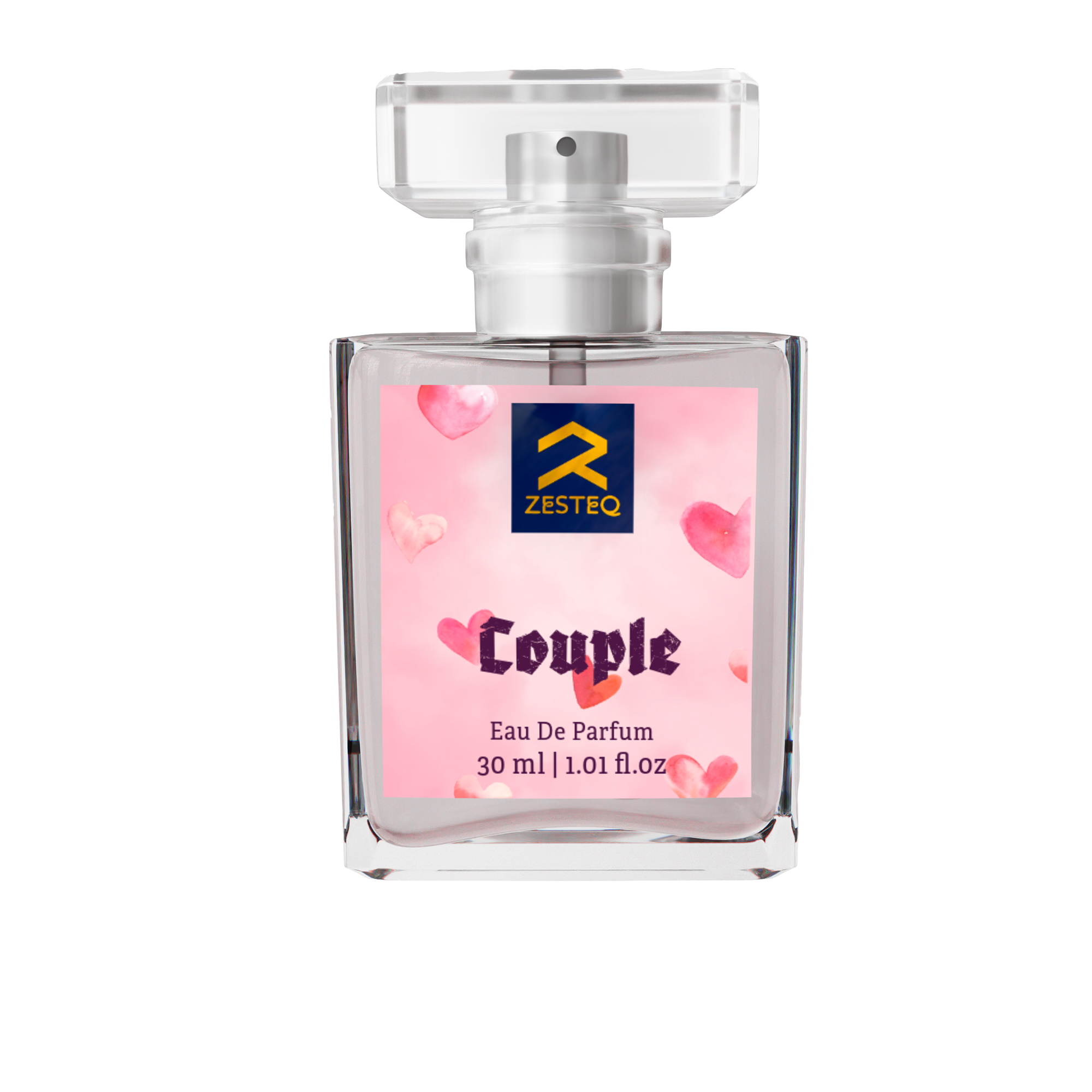 Zesteq Couple Eau de Parfum (30 ml)| Pheromone based mood enhancing perfume Unisex