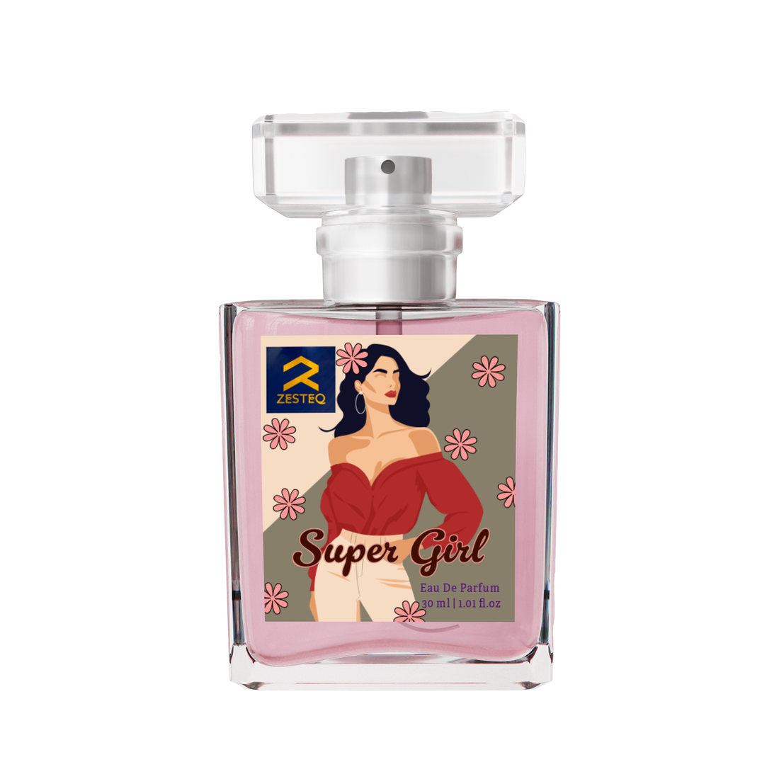 Zesteq Super Girl Eau de Parfum (30 ml ) | Sweet &amp; Innocent Perfume for Women