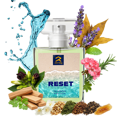 Zesteq Reset Eau de parfum (30 ml) | Energising &amp; Refreshing Perfume for Men