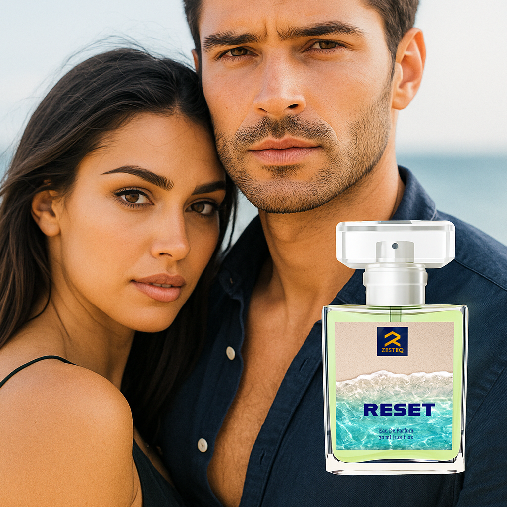 Zesteq Reset Eau de parfum (30 ml) | Energising &amp; Refreshing Perfume for Men
