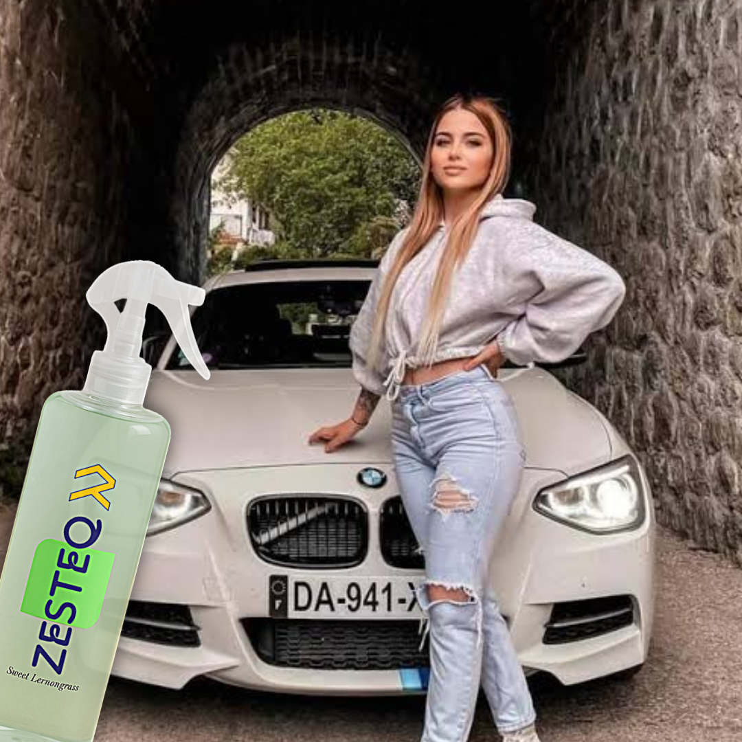 Zesteq Sweet Lemongrass Air Freshener  for Home, Car, Office, Washrooms, Made of Premium Natural oils (500 ml)