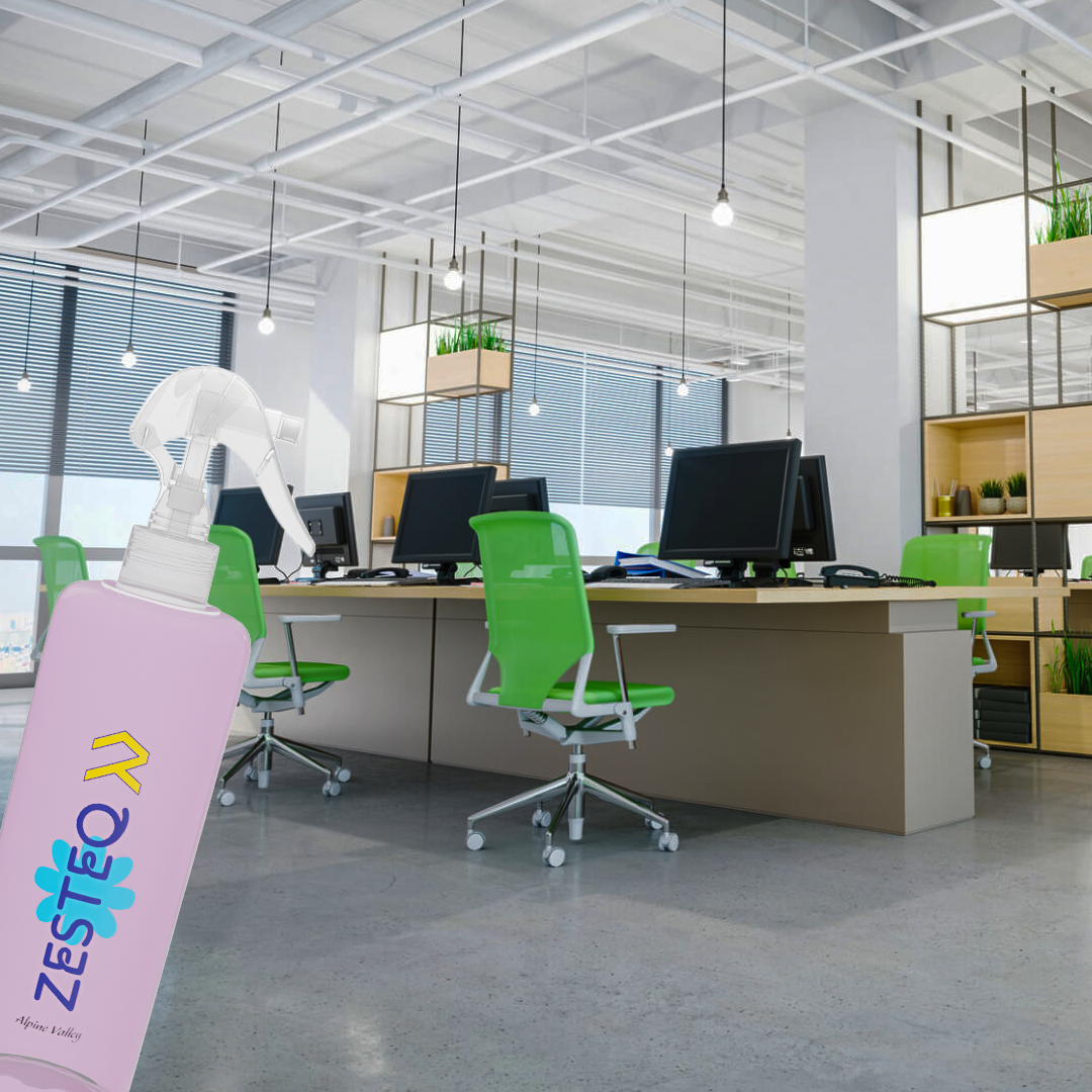 Zesteq Alpine valley Air Freshener for Home, Office, Washrooms, Car, Made up of premium natural oils (500 ml)